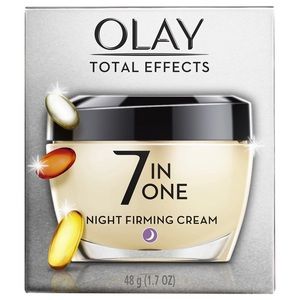 Olay Total Effects Night Firming Cream Face Moisturizer, 1.7 oz